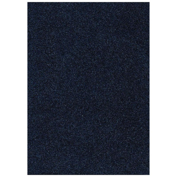 Foam Fun A4 Glitter - Navy Blue