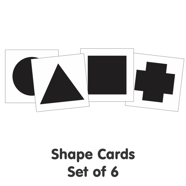 Foam Block - Shapes cards - Set of 6 1