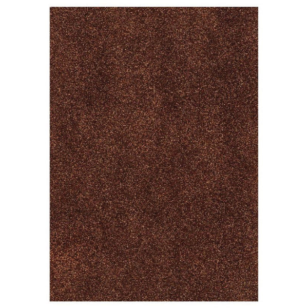 Foam Fun A4 Glitter - Brown 2