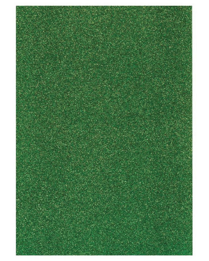 Foam Fun A4 Glitter - Green 2