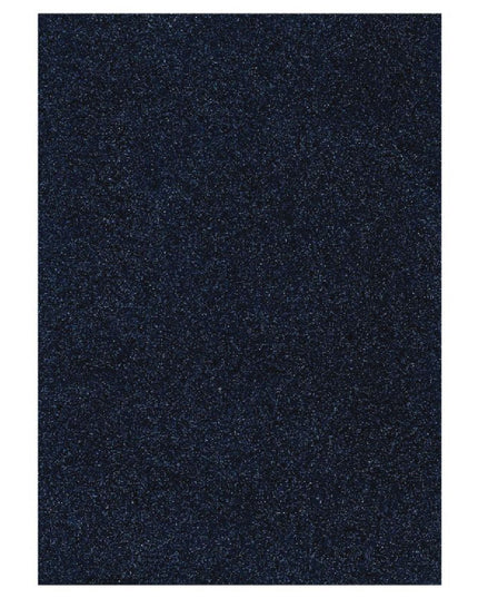 Foam Fun A4 Glitter - Navy Blue 2