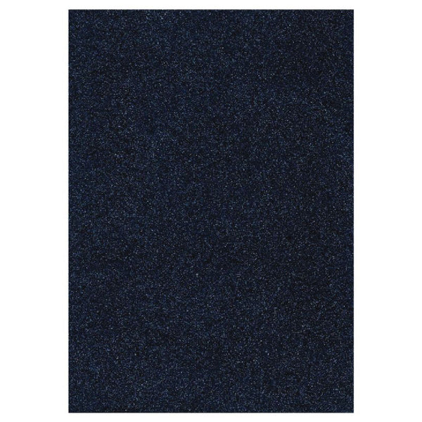 Foam Fun A4 Glitter - Navy Blue 2