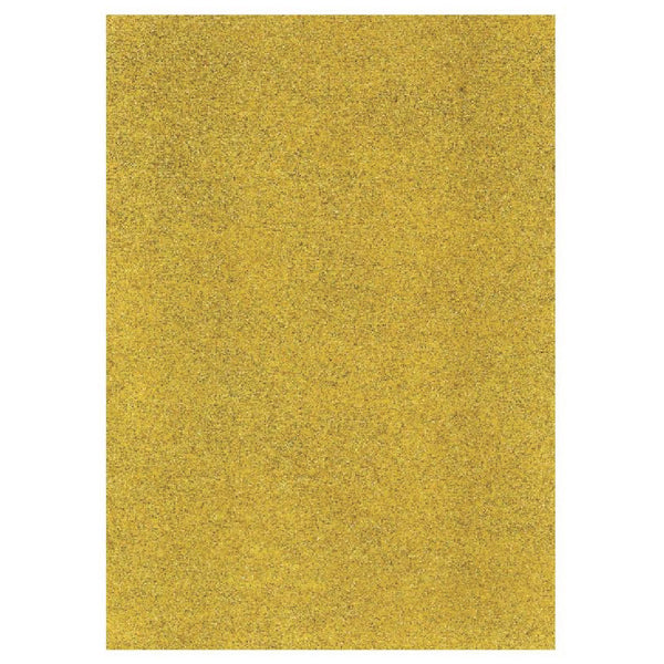 Foam Fun A4 Glitter - Yellow 2