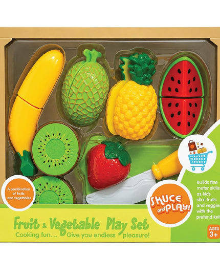 Fruit and Vegetable cutting in a box - Play set 2