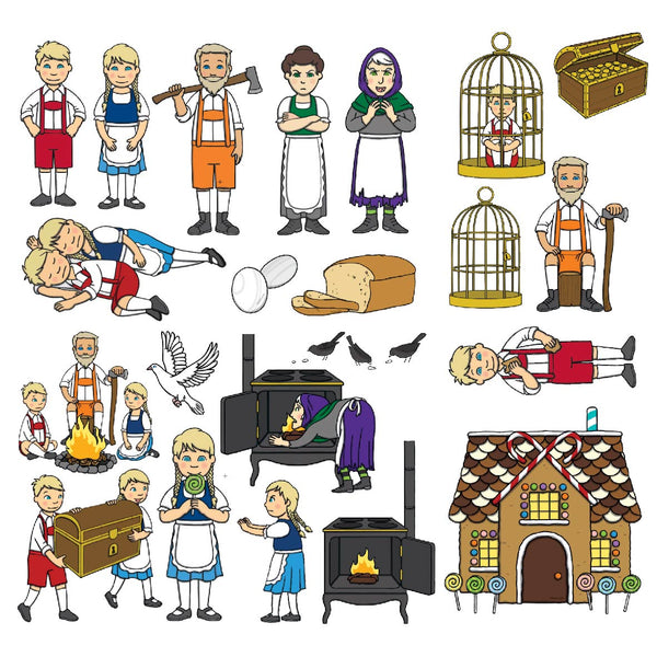Funky Felt - Hansel & Gretel