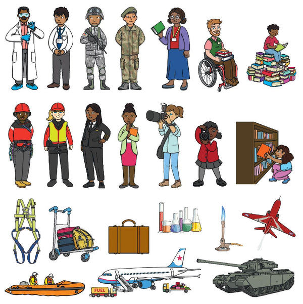 Funky Felt - Occupations 2