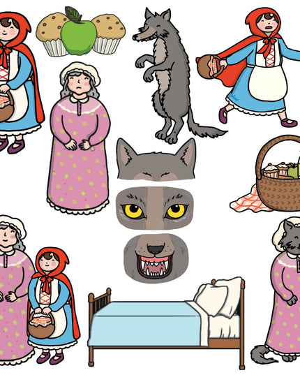 Funky Felt - Red Riding Hood