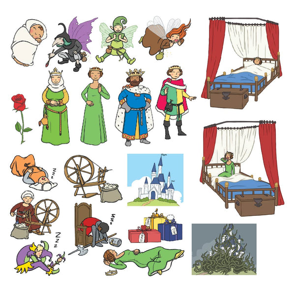 Funky Felt - Sleeping Beauty