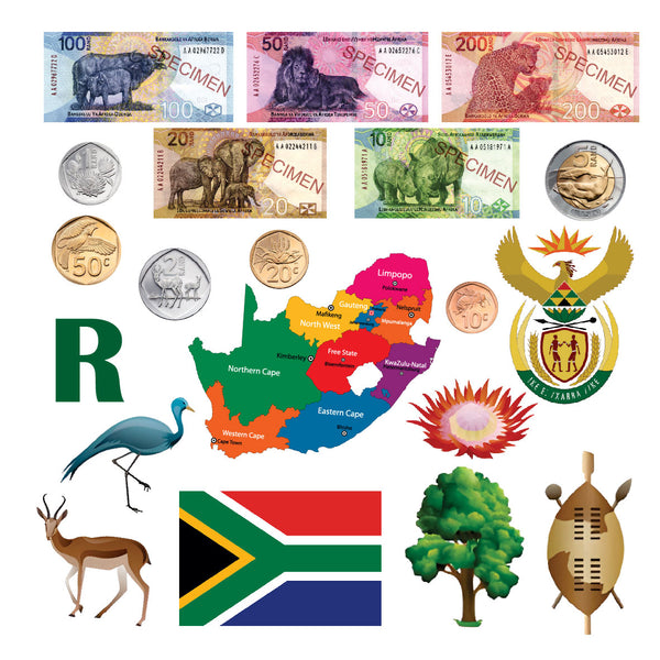 Funky Felt - South African Symbols