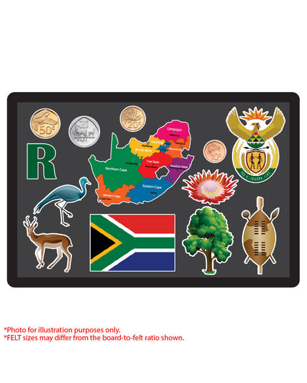 Funky Felt - South African Symbols