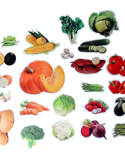 Funky Felt Vegetables