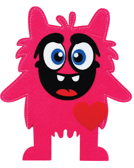 Funky Felt Monsters set of 8 15