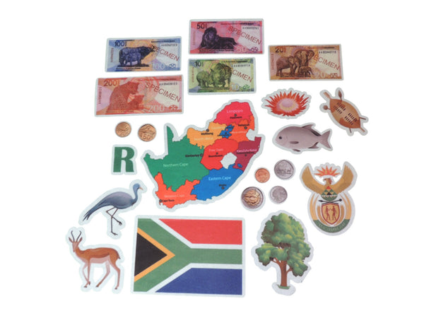 Collection of South African-themed Felt