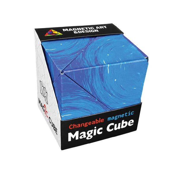 Game - Boxed 3D Magic Cube - Changeable Magnetic 2
