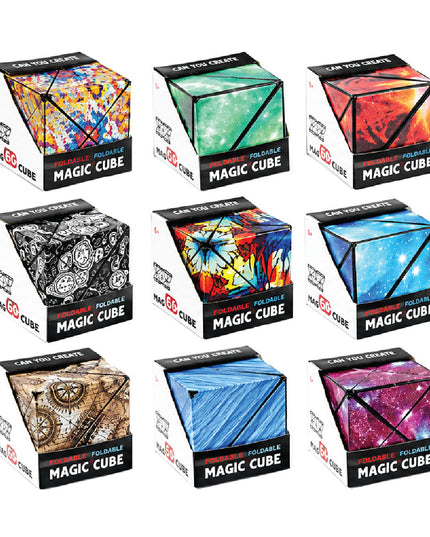 Game - Boxed 3D Magic Cube - Changeable Magnetic 7