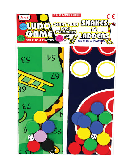 Game - Snakes & Ladders - Giant Twin Pack Playmat 4