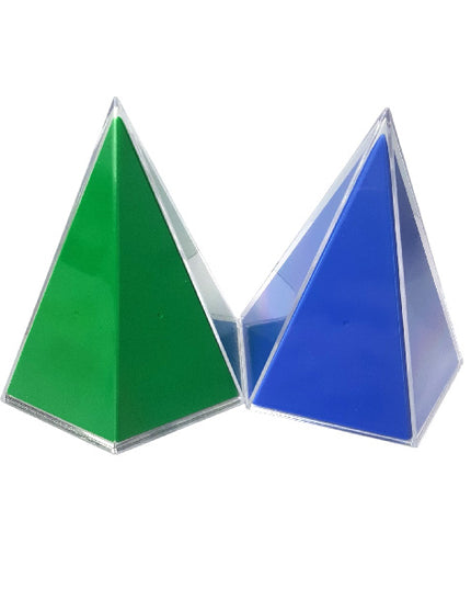 Geometric Solids with Folding Nets - 20 pieces 10cm