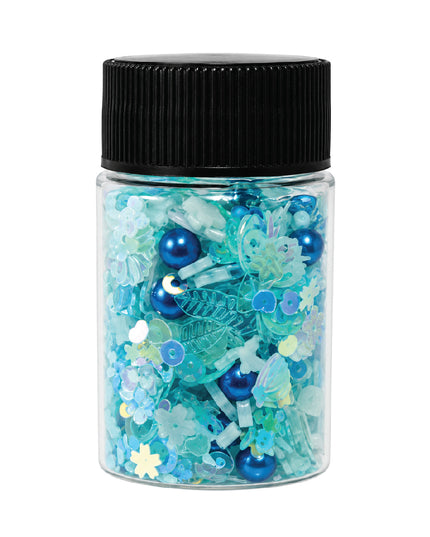 Glitter Resin Filler Blue
