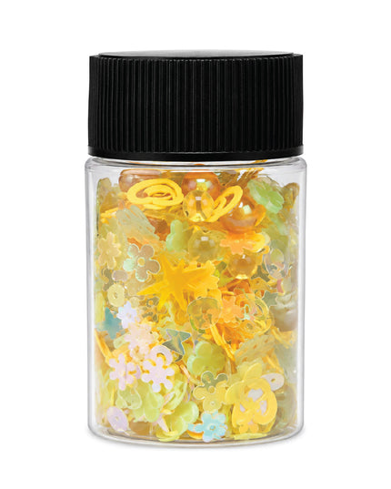 Glitter Resin Filler Yellow