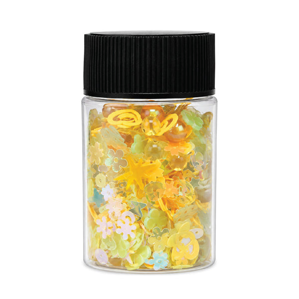 Glitter Resin Filler Yellow