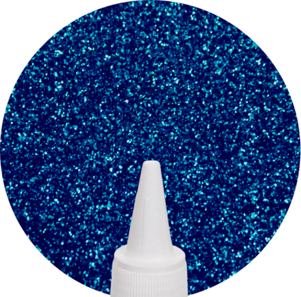 Glitter Blue 100g in Spout bottle