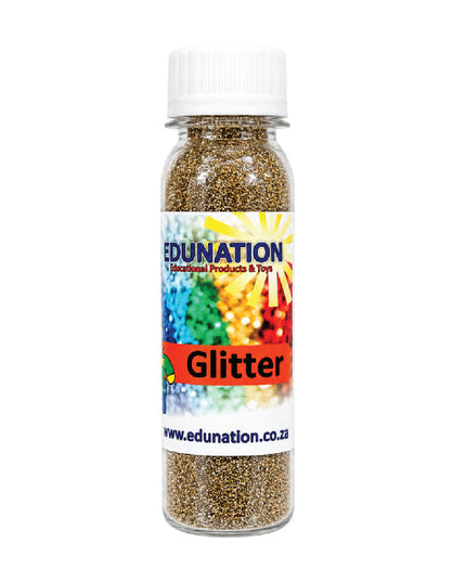 Glitter Bottle 100ml Gold 2