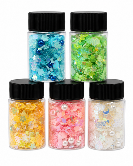 Glitter Resin Fillers Assorted Colours
