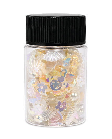Glitter Resin Filler White 1
