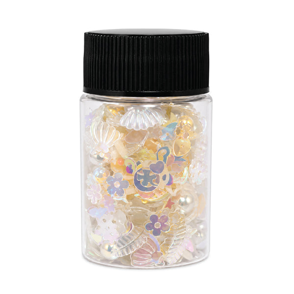Glitter Resin Filler White 1