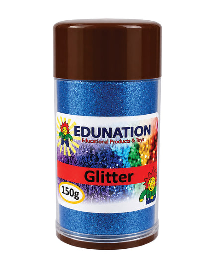Glitter Shakers Edunation 150g Blue 2