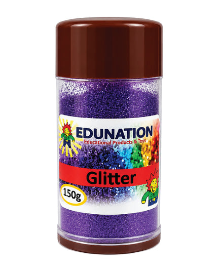 Glitter Shakers Edunation 150g Purple 2