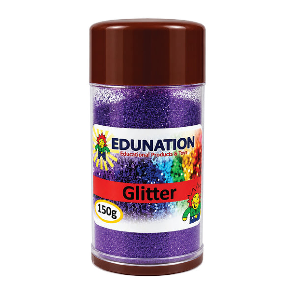 Glitter Shakers Edunation 150g Purple 2