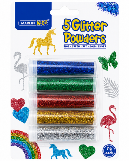 Glitter Shakers Marlin 5 x 7g