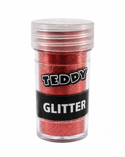 Glitter Shakers Teddy 1 x 8g Rust