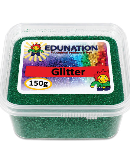 Glitter Tub 150g Green 1