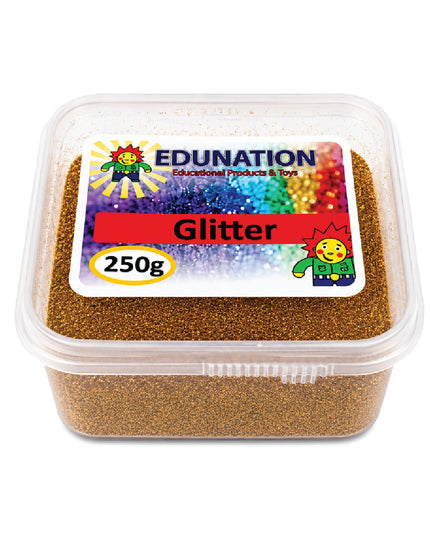 Glitter Tub 250g Gold 2