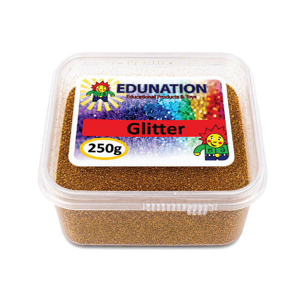 Glitter Tub 250g Gold 2