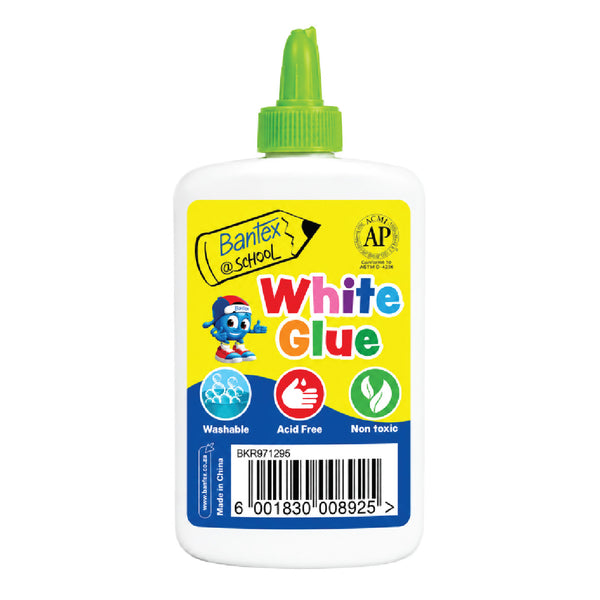 Glue White Bantex 120g with applicator cap 1