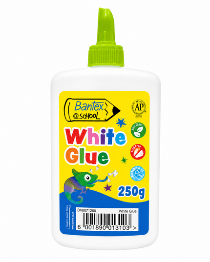 Glue White Bantex 250g with applicator cap