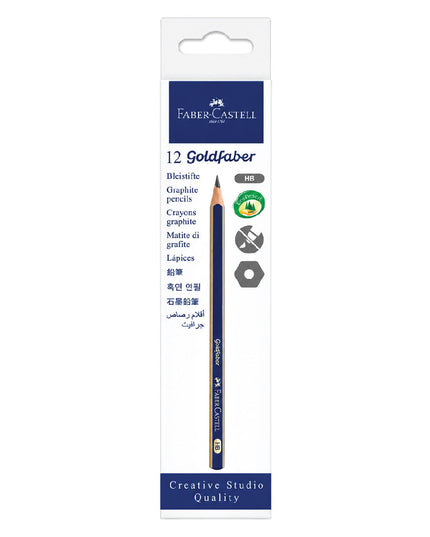 HB Goldfaber Graphite Pencils 12 Piece - Faber Castell 2