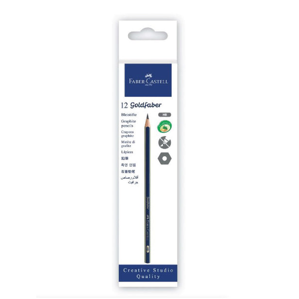 HB Goldfaber Graphite Pencils 12's - Faber Castell 1
