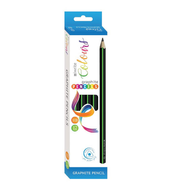 HB Pencils 12's - Iwrite 2