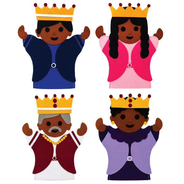 Hand Puppet - African Fantasy - Set of 4 1