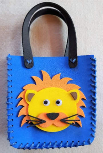 Craft Kit Foam - Handbag Lion