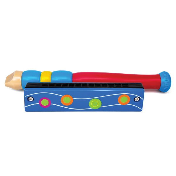 Harmonica and Jingle Sticks Set 4