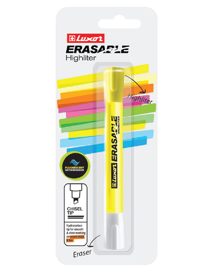 Highlighter Erasable - Yellow - Luxor 2