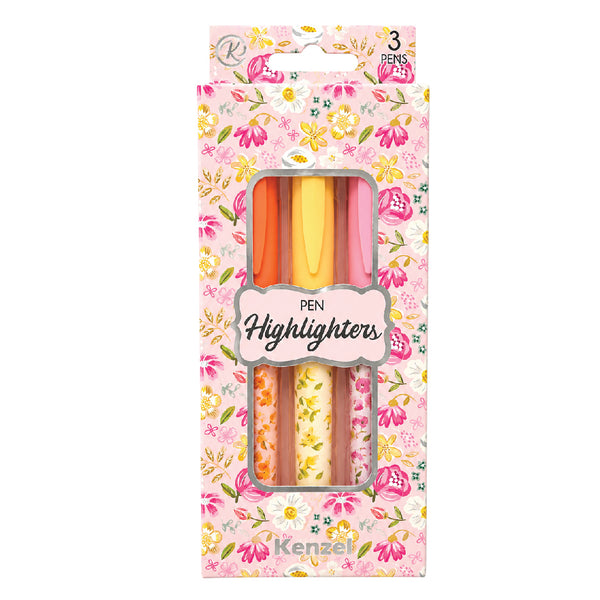 Highlighters Pastel Set of 3 - Kenzel 1