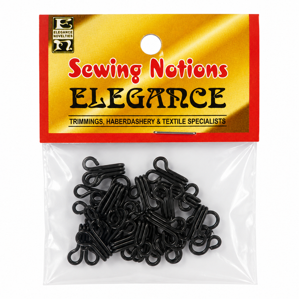 Hooks and Eyes x 15 sets