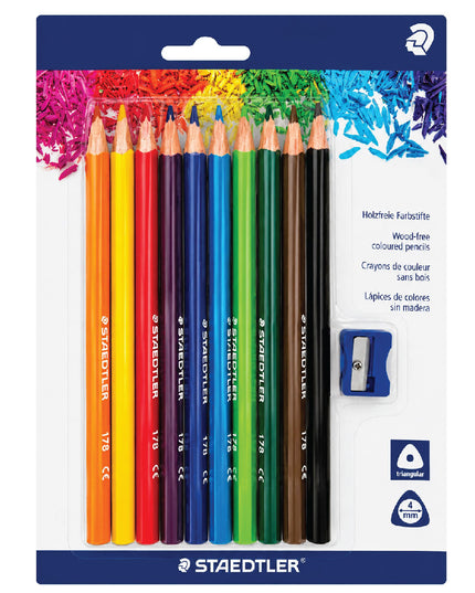 Jumbo Colouring Pencils 10's - Staedtler 2