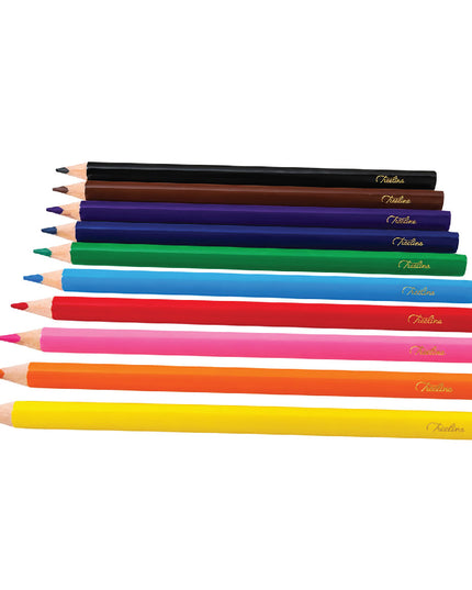 Jumbo Colouring Pencils 10's - Treeline 4